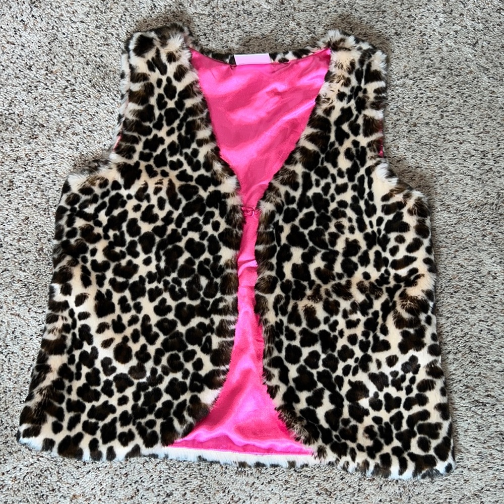 Faux Fur Kids Vest